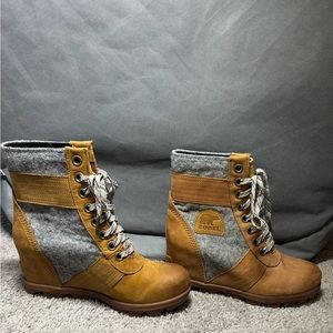 Sorel Wedge Booties